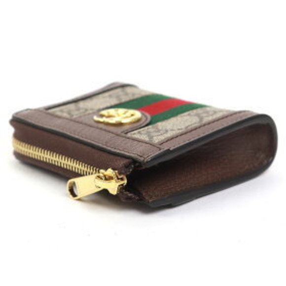 Gucci Zip Supreme Ophidia GG Web Canvas GG Wallet Marmont - Picture 4 of 7